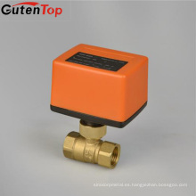 Gutentop Electric Motor Power Control Válvula de bola de latón